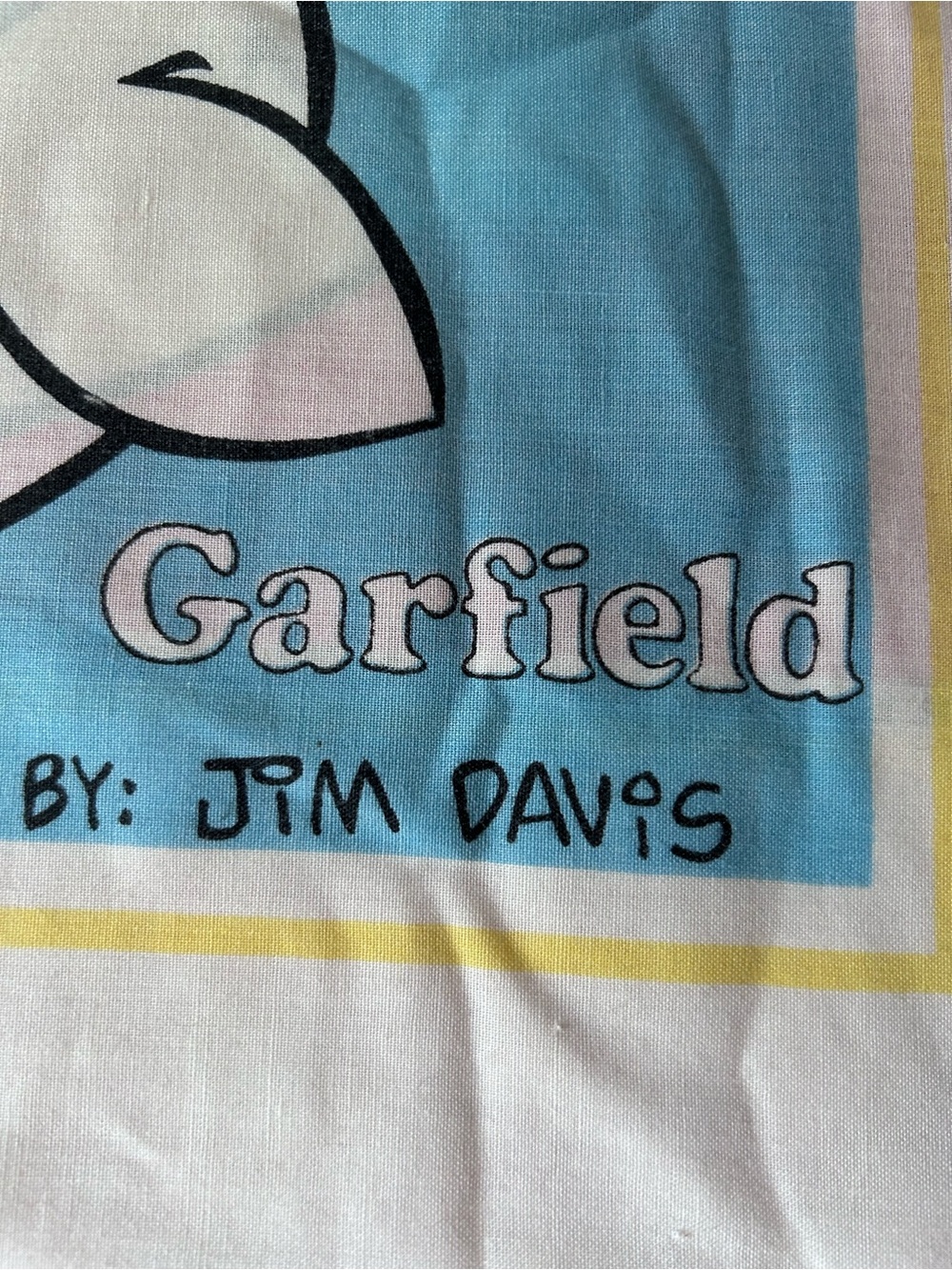 Garfield Vintage 1978 Queen size double sided Pillowcase - Picture 8 of 15